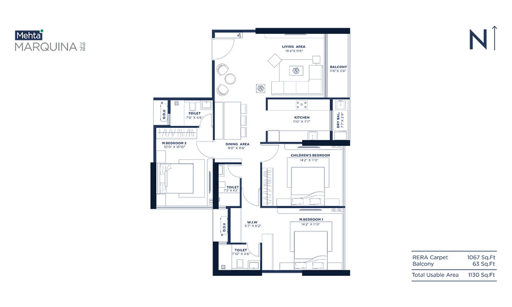floor-3bhk